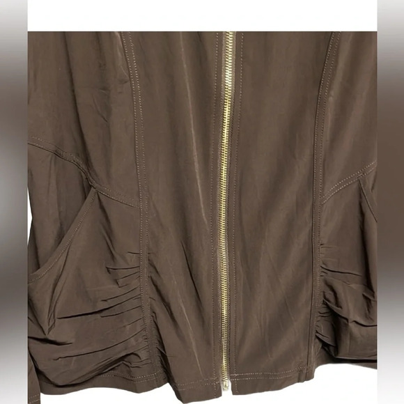 Chico's Lightweight Jacket Size 8/10 - Picture 2 of 3